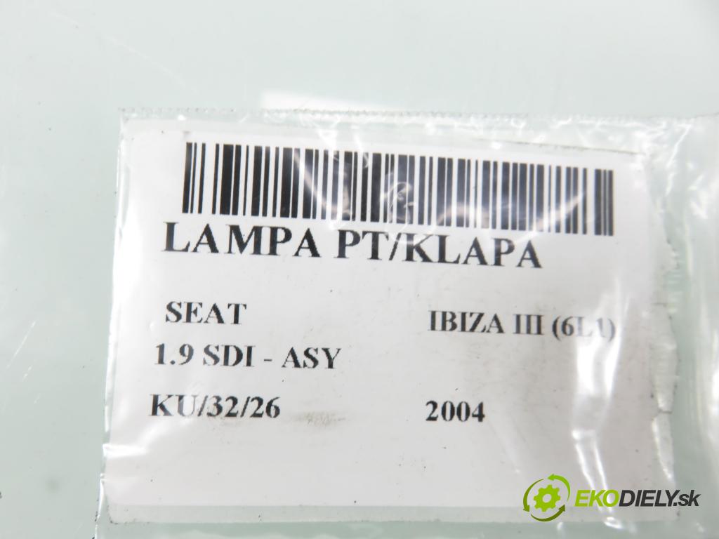 SEAT IBIZA III (6L1) HB 2004 47,00 1.9 SDI - ASY 1896,00 Svetlo pravé zadné kufor 6L6945094F ; 6L6945108