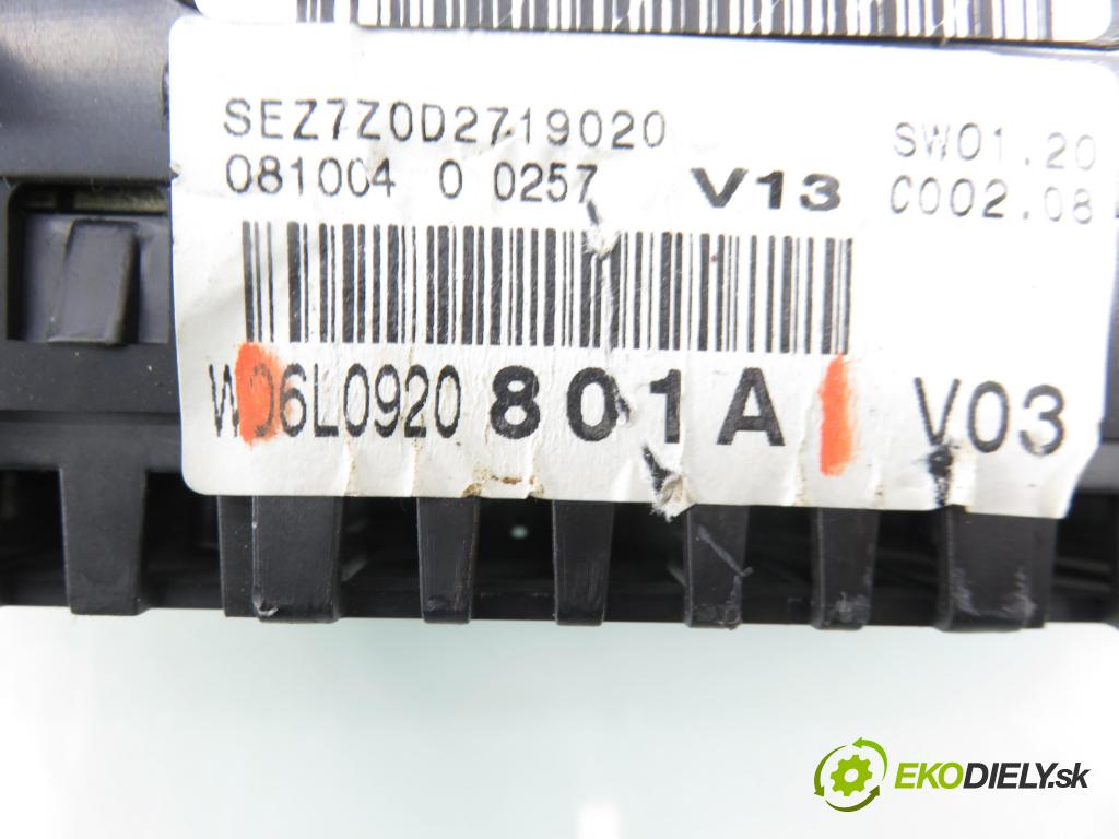 SEAT IBIZA III (6L1) HB 2004 47,00 1.9 SDI - ASY 1896,00 prístrojovka elektrický 6L0920801A