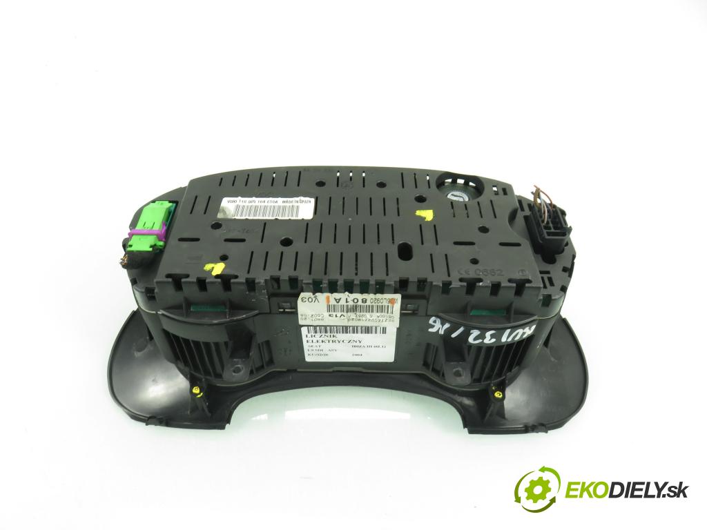 SEAT IBIZA III (6L1) HB 2004 47,00 1.9 SDI - ASY 1896,00 prístrojovka elektrický 6L0920801A