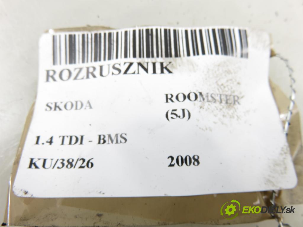 SKODA ROOMSTER (5J) HB 2008 59,00 1.4 TDI - BMS 1422,00 Štartér 0001123012 ; 0001123013 (Štartér)