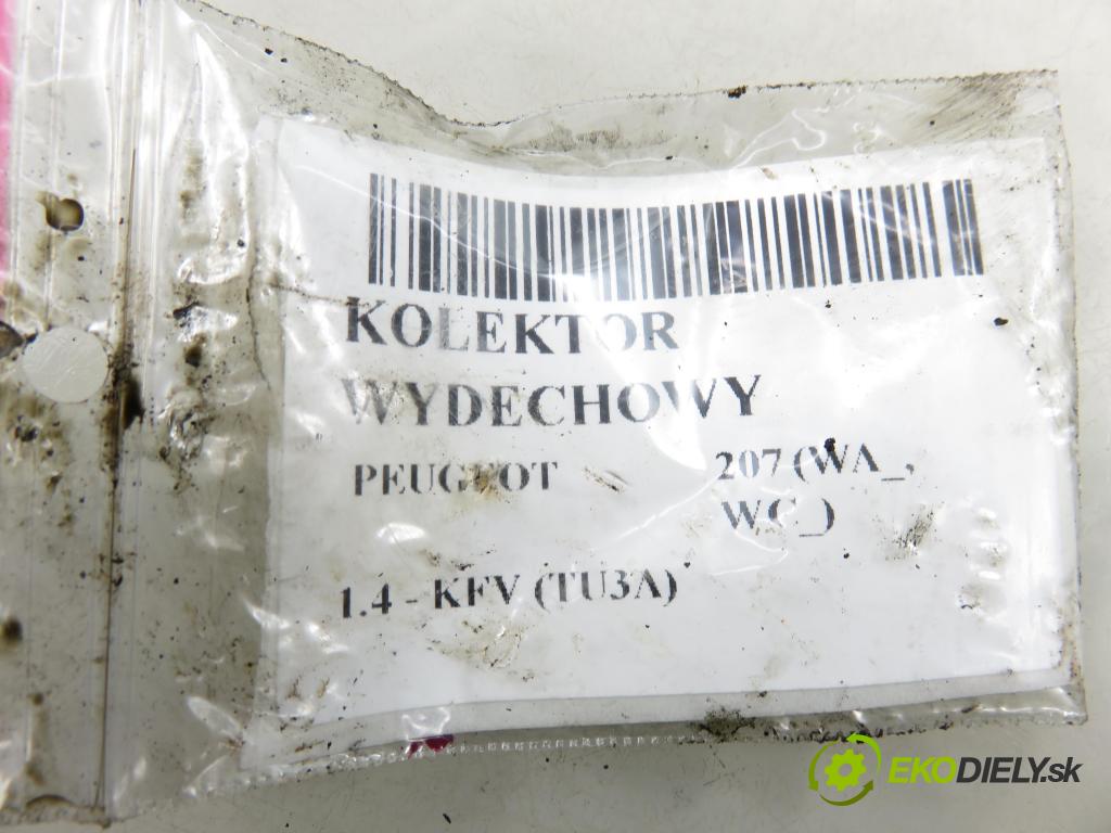 PEUGEOT 207 (WA_, WC_) HB 2007 54,00 1.4 - KFV (TU3A) 1360,00 potrubí VYČERPAT: 9661916480 (Výfukové potrubí)