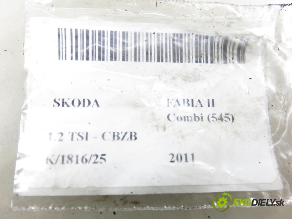 SKODA FABIA II Combi (545) KOMBI 2011 77,00 1.2 TSI - CBZB 1197,00 vstrekovač IHP3082 ; 03F906036B (Vstrekovač paliva)