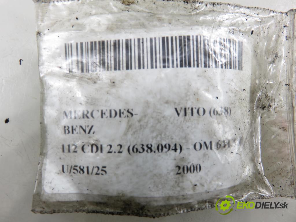 MERCEDES-BENZ VITO Skrzynia (638) FURGON 2000 90,00 112 CDI 2.2 (638.094) - OM 611.980 2151,00 vstřikovač 0445110035 ; 6130700178 (Vstřikovač paliva)