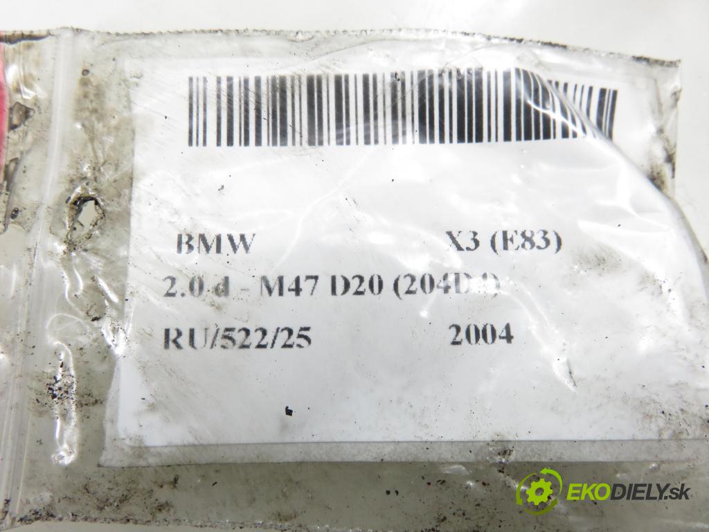 BMW X3 (E83) SUV 2004 110,00 2.0 d 150 - M47 D20 (204D4) 1995,00 vstrekovač 7793836 ; 0445110216 (Vstrekovač paliva)