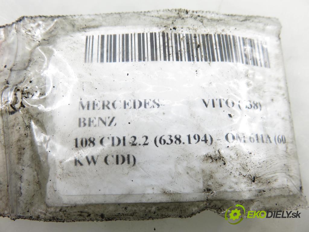 MERCEDES-BENZ VITO Autobus (638) BUS 2001 60,00 108 CDI 2.2 (638.194) - OM 611A (60 KW CDI) 2151,00 vstrekovač 6130700887 ; 0445110202 (Vstrekovač paliva)