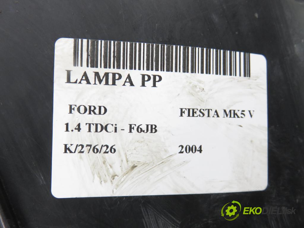 FORD FIESTA V (JH_, JD_) HB 2004 50,00 1.4 TDCi 68 - F6JB 1399,00 Svetlo PP 