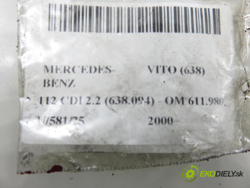 MERCEDES-BENZ VITO Skrzynia (638) FURGON 2000 90,00 112 CDI 2.2 (638.094) - OM 611.980 2151,00 vstřikovač 0445110035 ; 613070187 (Vstřikovač paliva)