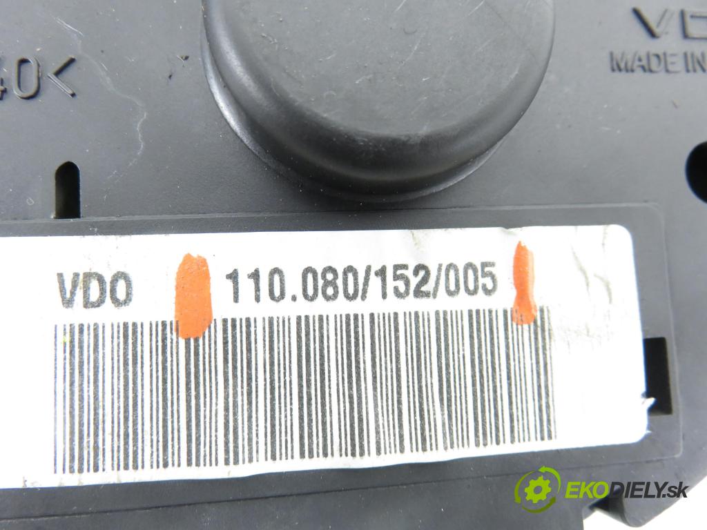 SEAT LEON (1M1) HB 1999 66,00 1.9 TDI 90 - ALH 1896,00 prístrojovka elektrický 1M0920802D ; 110080152005