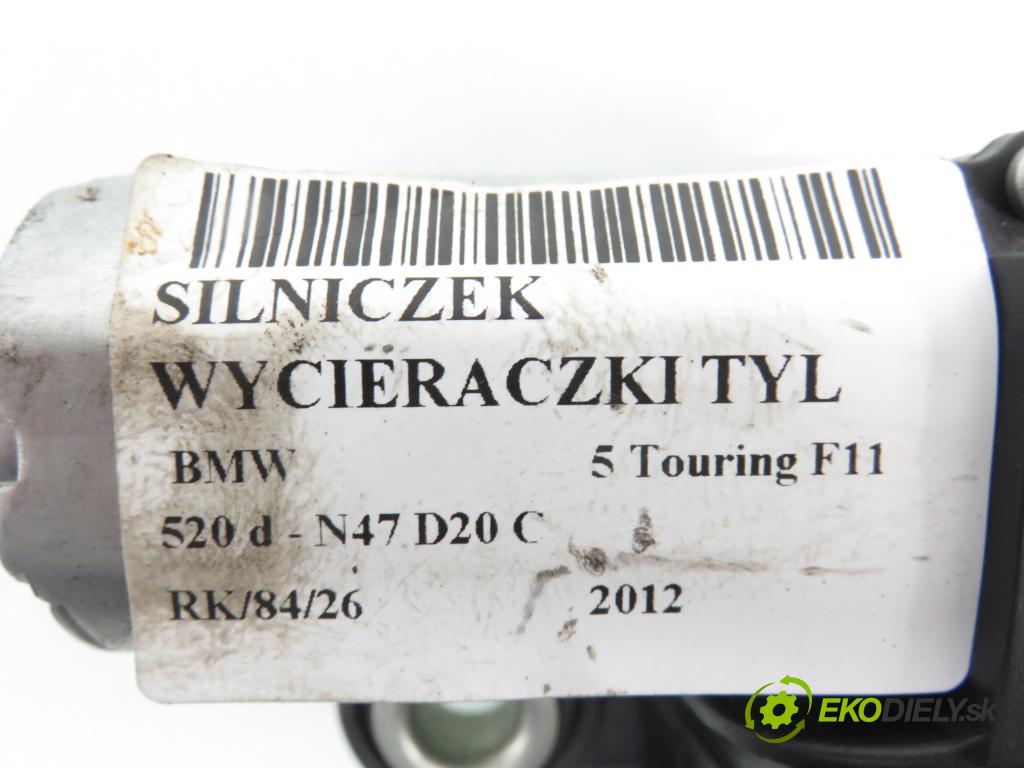 BMW 5 Touring (F11) KOMBI 2012 135,00 520 d 184 - N47 D20 C 1995,00 motorek stěrače ZADNÍ: 7311415 ; 0390201231