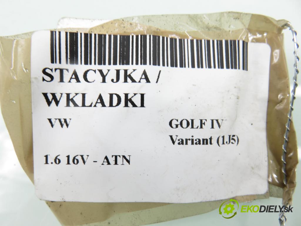 VW GOLF IV Variant (1J5) KOMBI 2000 77,00 1.6 16V - ATN 1598,00 spínačka / VLOŽKY 4B0905851C