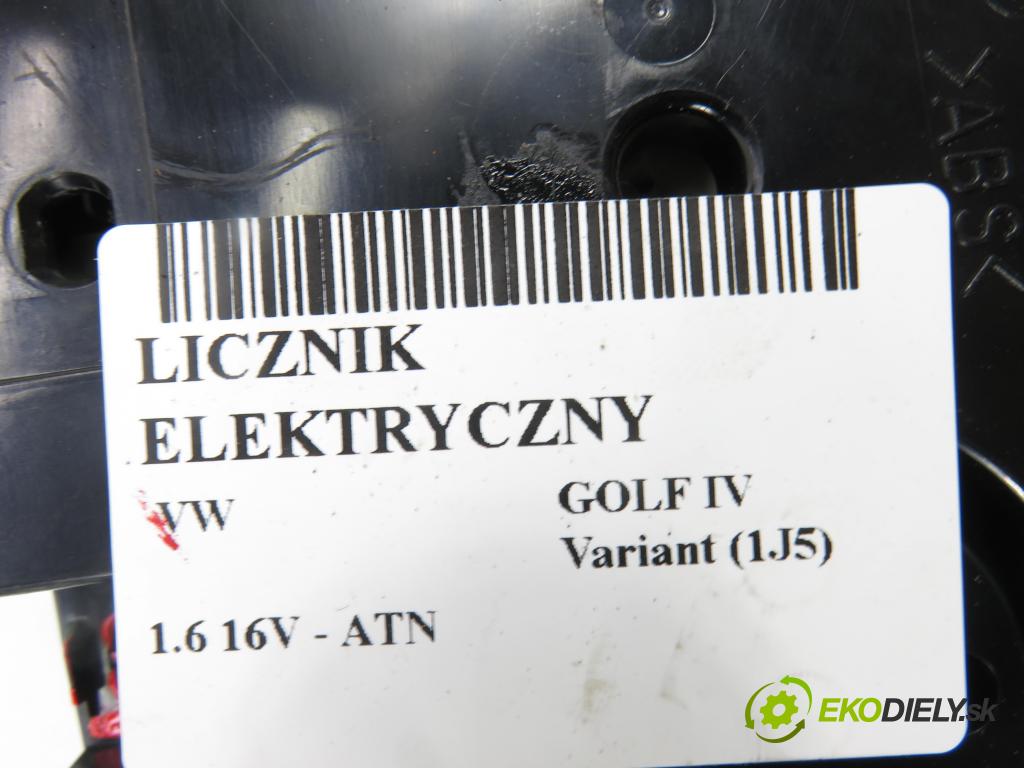 VW GOLF IV Variant (1J5) KOMBI 2000 77,00 1.6 16V - ATN 1598,00 prístrojovka elektrický 1J0920825 ; 0263628060