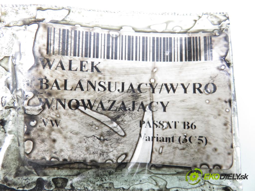VW PASSAT B6 Variant (3C5) KOMBI 2009 125,00 2.0 TDI - CBBB 1968,00 VÁLEČEK VYVÁŽENÍ / RŮST 03G103535B ; 03G103537B ; 03G115105E