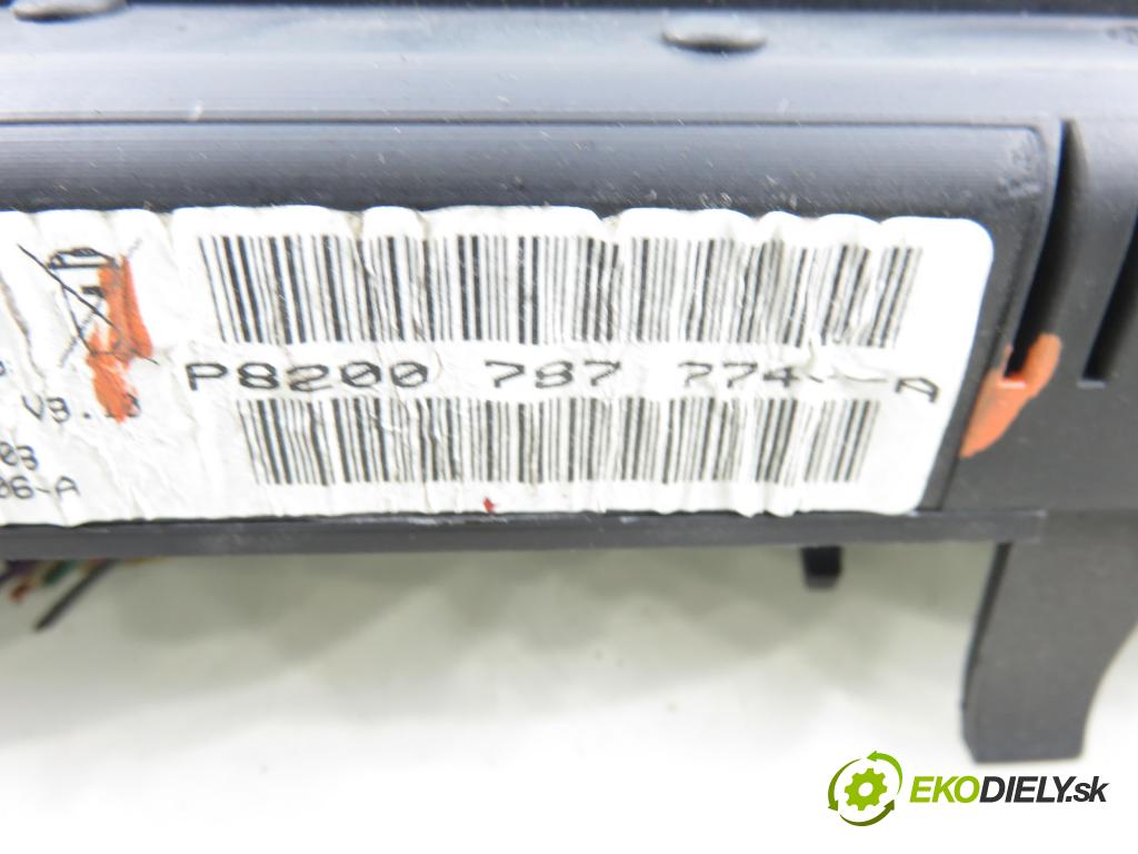 RENAULT SCENIC II (JM0/1_) MINIVAN 2008 78,00 1.5 dCi 106 - K9K 732 1461,00 Prístrojovka elektrický P8200787774A