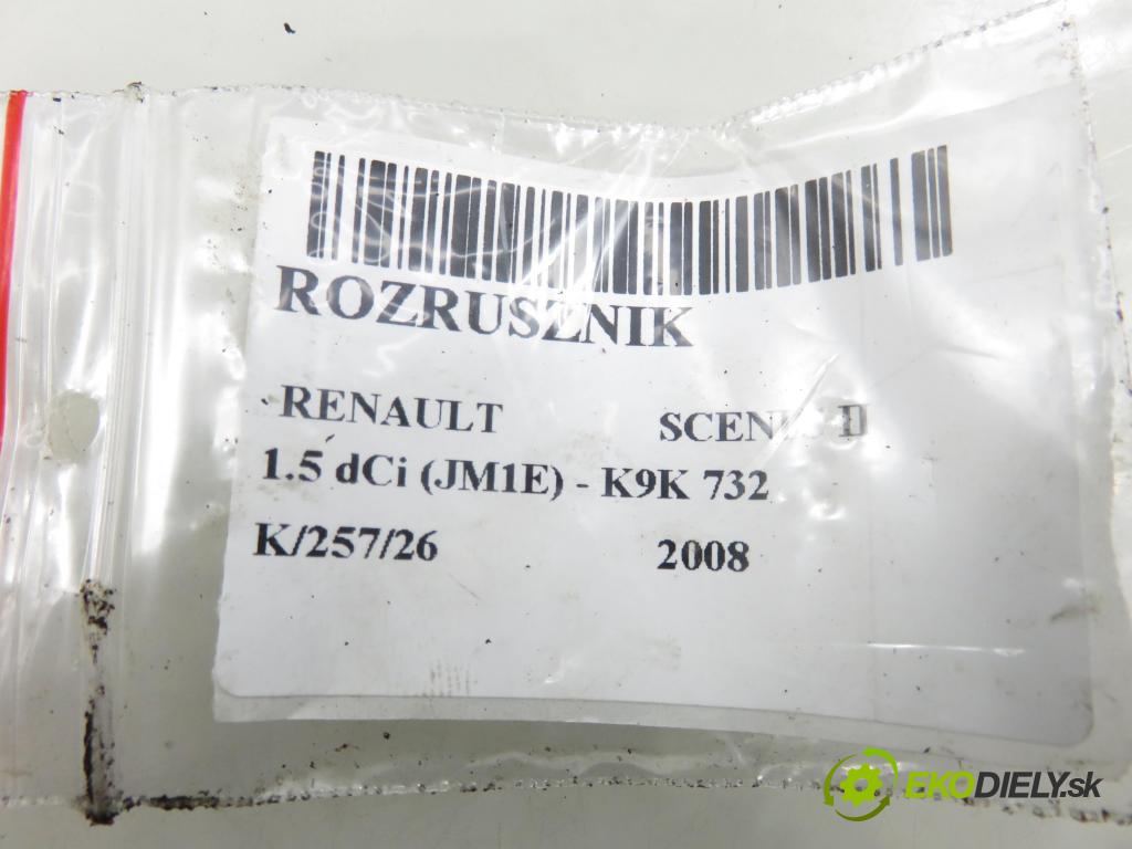 RENAULT SCENIC II (JM0/1_) MINIVAN 2008 78,00 1.5 dCi 106 - K9K 732 1461,00 Štartér S5035 (Štartér)