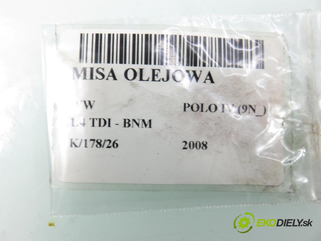 VW POLO (9N_) HB 2008 51,00 1.4 TDI - BNM 1422,00 vana olejová 045103603D (Olejová vana)