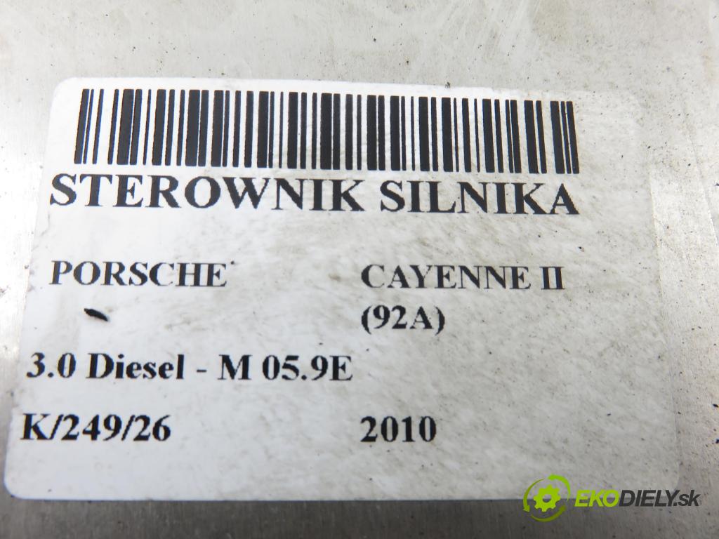 PORSCHE CAYENNE II (92A) SUV 2010 176,00 3.0 Diesel - M 05.9E 2967,00 řídící jednotka motora 0281016833 ; 7P5907401
