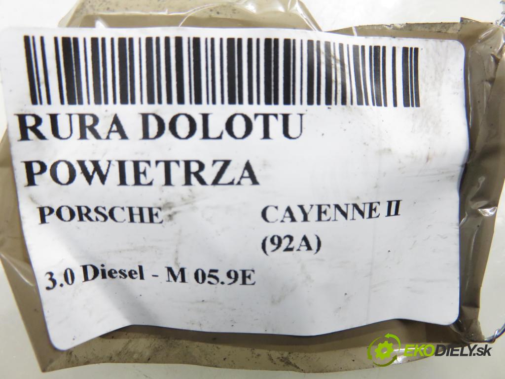PORSCHE CAYENNE II (92A) SUV 2010 176,00 3.0 Diesel - M 05.9E 2967,00 Rúra prívodu vzduchu 7P0129627A