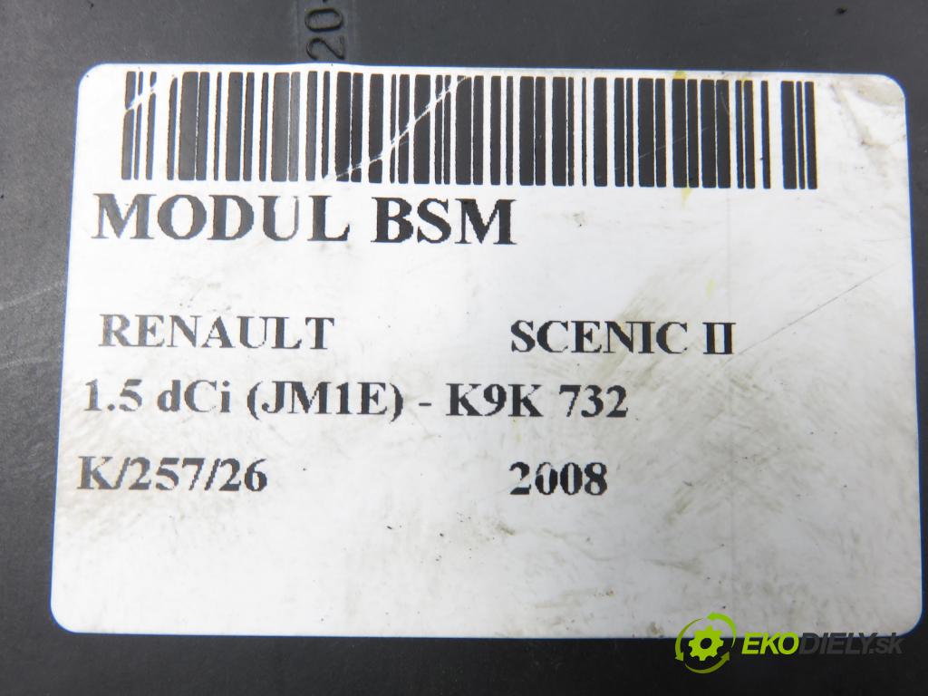 RENAULT SCENIC II (JM0/1_) MINIVAN 2008 78,00 1.5 dCi 106 - K9K 732 1461,00 MODUL BSM 8200461866J