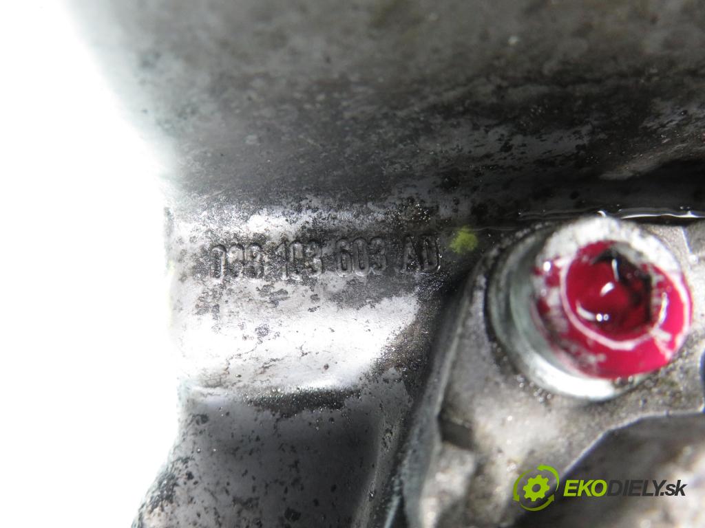 VW TRANSPORTER V Skrzynia (7HA, 7HH, 7EA, 7EH) FURGON 2004 77,00 1.9 TDI PD 105 - AXB 1896,00 Vaňa olejová 038103603AD (Olejová vaňa)