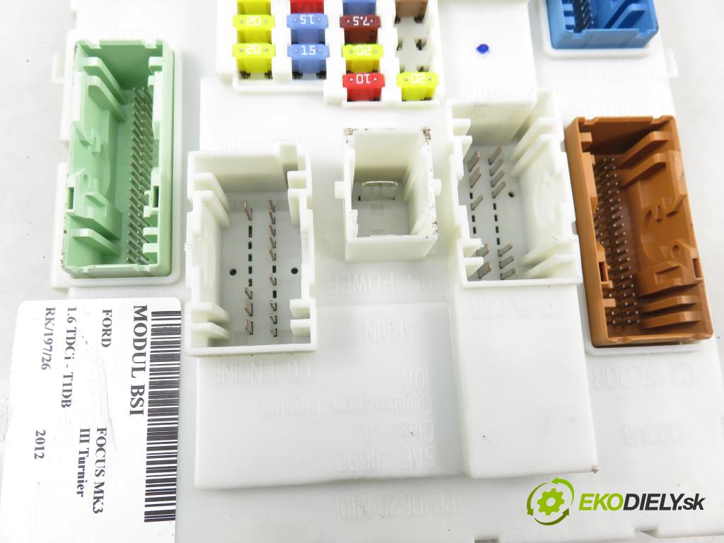 FORD FOCUS III Turnier KOMBI 2012 85,00 1.6 TDCi - T1DB 1560,00 MODUL BSI BV6N14A073FP ; BV6T14014CJC