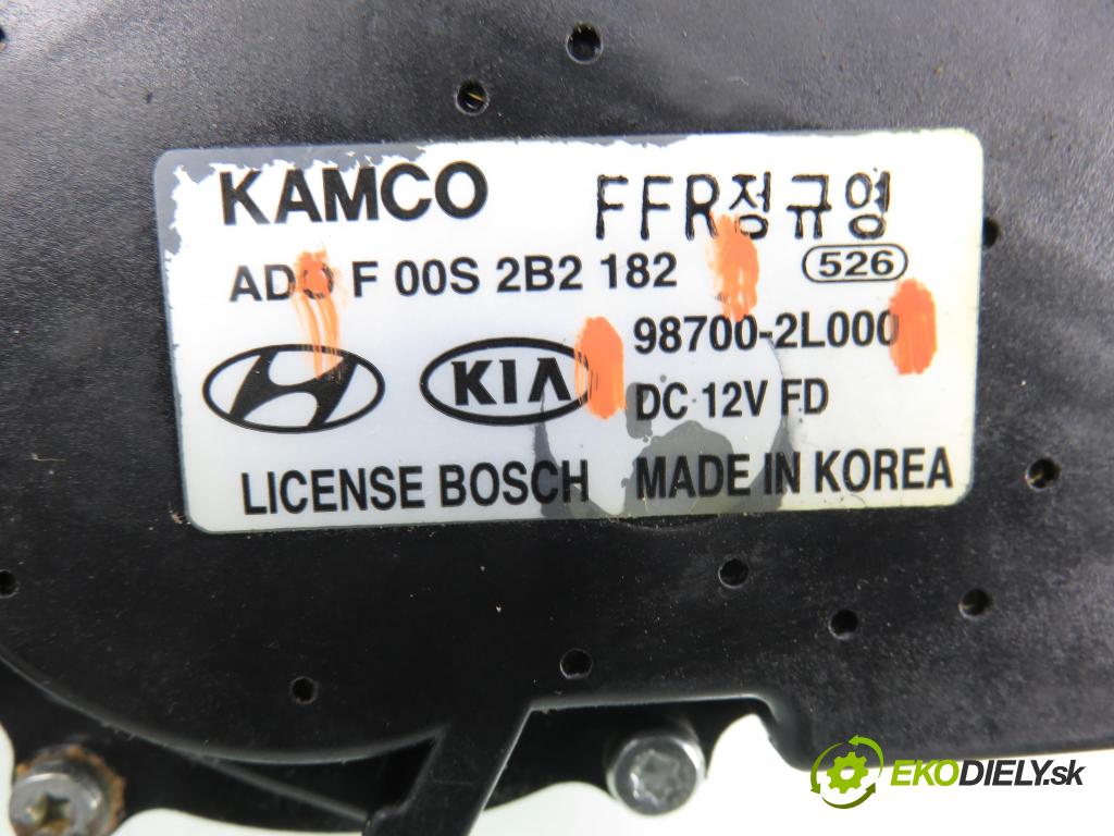 HYUNDAI i30 (FD) HB 2010 80,00 1.4 - G4FA 1396,00 motorek stěrače ZADNÍ: 987002L000 ; F00S2B2182