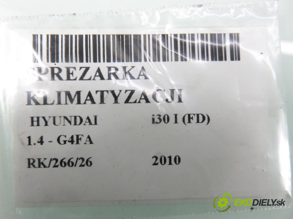 HYUNDAI i30 (FD) HB 2010 80,00 1.4 - G4FA 1396,00 KOMPRESOR: klimatizácie FD46XG (Kompresor klimatizácie)