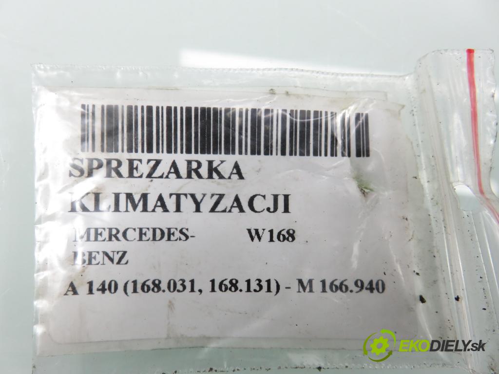 MERCEDES-BENZ KLASA A (W168) HB 1999 60,00 1.4 A 140 82 - M 166.940 1397,00 KOMPRESOR: klimatizácie 4472208362 (Kompresor klimatizácie)