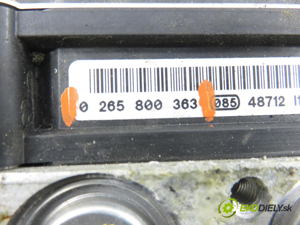 SEAT IBIZA III (6L1) HB 2004 47,00 1.9 SDI - ASY 1896,00 pumpa ABS 6Q0907379R ; 6Q0907379R ; 0265800363 (Pumpa ABS)