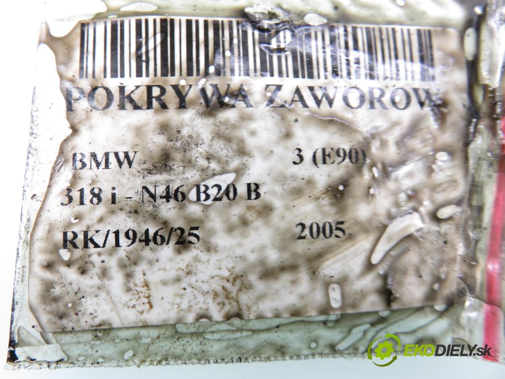 BMW 3 (E90) SEDAN 2005 95,00 318 i 129 - N46 B20 B 1995,00 kryt Ventilů 7526670