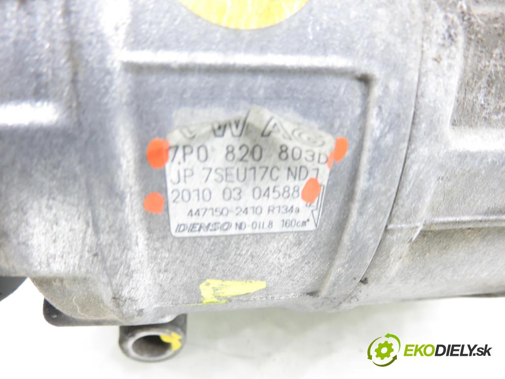 PORSCHE CAYENNE II (92A) SUV 2010 176,00 3.0 Diesel - M 05.9E 2967,00 KOMPRESOR: klimatizace 7P0820803D ; 20100304588 (Kompresor klimatizace)