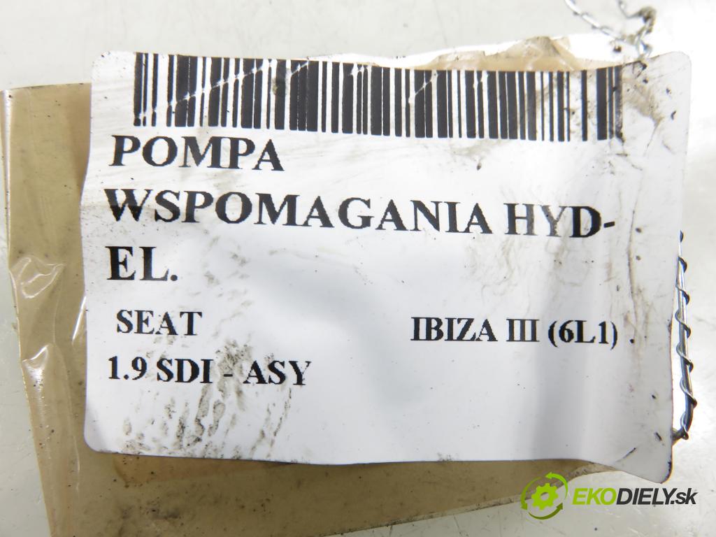 SEAT IBIZA III (6L1) HB 2004 47,00 1.9 SDI - ASY 1896,00 pumpa servočerpadlo HYD-EL. 6Q0423155AD