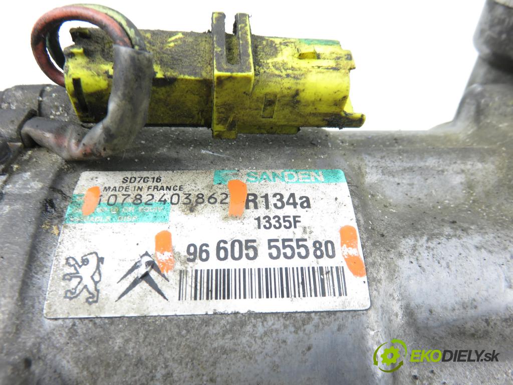 CITROEN C5 III Break (RW_) KOMBI 2008 150,00 2.7 HDi - UHZ (DT17BTED4) 2720,00 KOMPRESOR: klimatizace 9660555580 ; 10782403862 (Kompresor klimatizace)