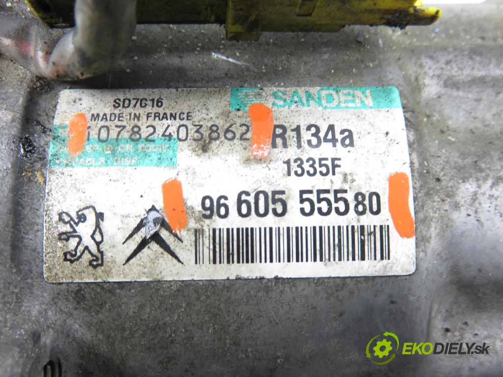 CITROEN C5 III Break (RW_) KOMBI 2008 150,00 2.7 HDi - UHZ (DT17BTED4) 2720,00 KOMPRESOR: klimatizace 9660555580 ; 10782403862 (Kompresor klimatizace)