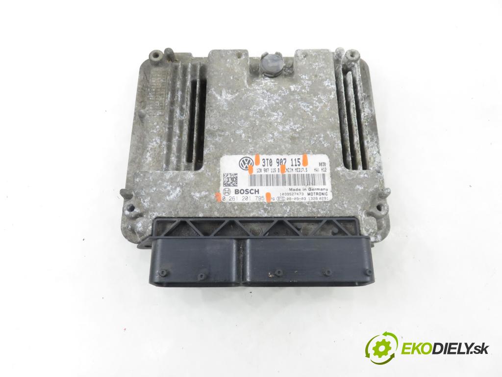 SKODA SUPERB II (3T4) LIFTBACK 2009 118,00 1.8 TSI - BZB 1798,00 Riadiaca jednotka Motor 3T0907115 ; 1Z0907115B ; 0261201795