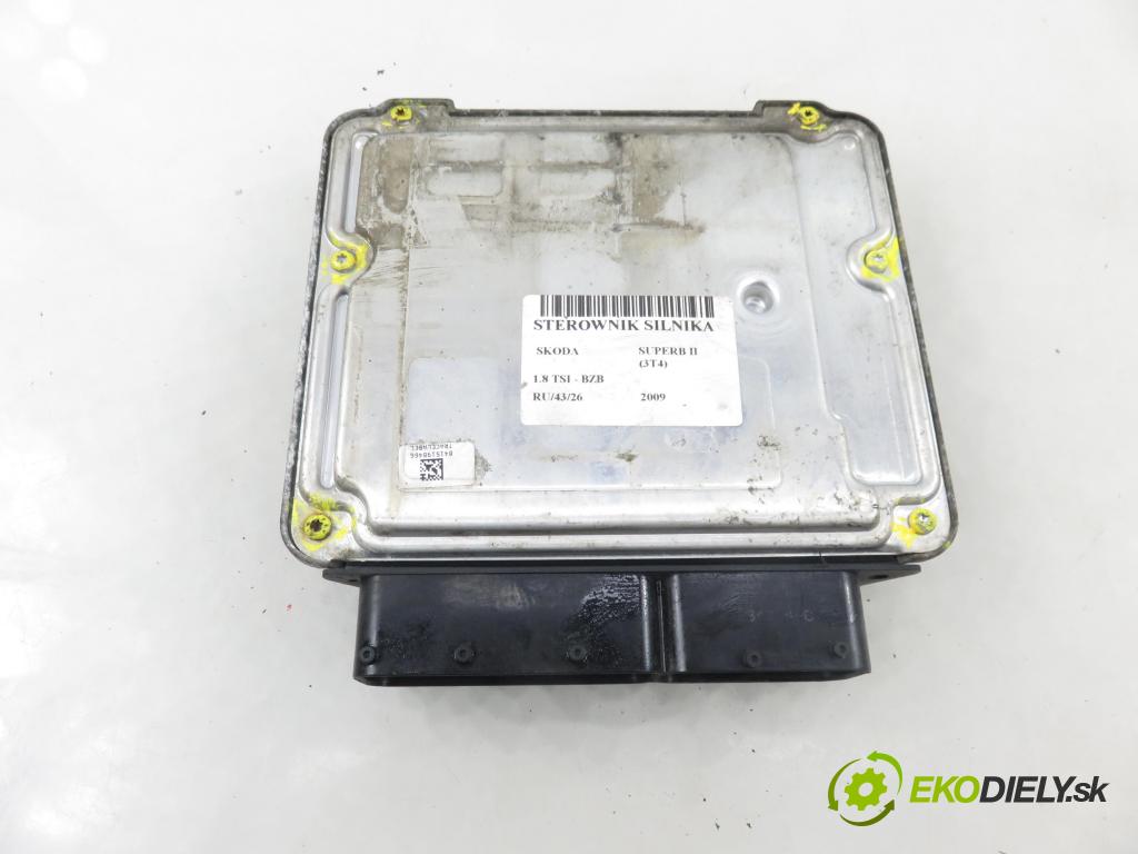 SKODA SUPERB II (3T4) LIFTBACK 2009 118,00 1.8 TSI - BZB 1798,00 řídící jednotka motora 3T0907115 ; 1Z0907115B ; 0261201795