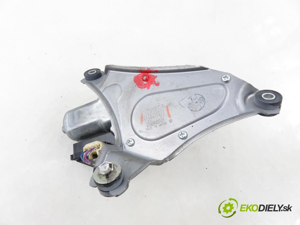 TOYOTA AURIS (_E15_) HB 2007 91,00 1.6 Dual-VVTi 124 - 1ZR-FE 1598,00 Motorček stierače zadné 8513002030 ; 2596000822