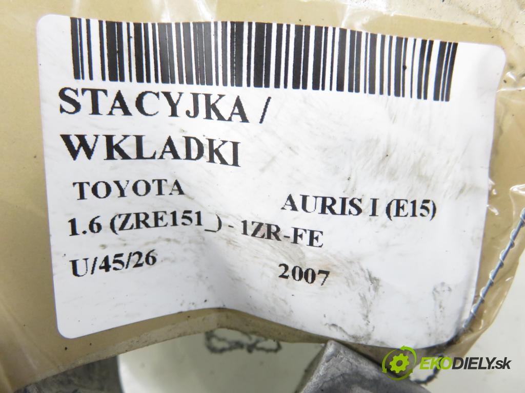 TOYOTA AURIS (_E15_) HB 2007 91,00 1.6 Dual-VVTi 124 - 1ZR-FE 1598,00 spinačka N0502638 (Spínacia skrinka)