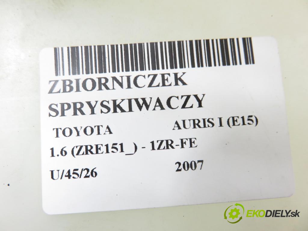TOYOTA AURIS (_E15_) HB 2007 91,00 1.6 Dual-VVTi 124 - 1ZR-FE 1598,00 Nádržka ostrekovačov  (Kľučka dverí ostatné)