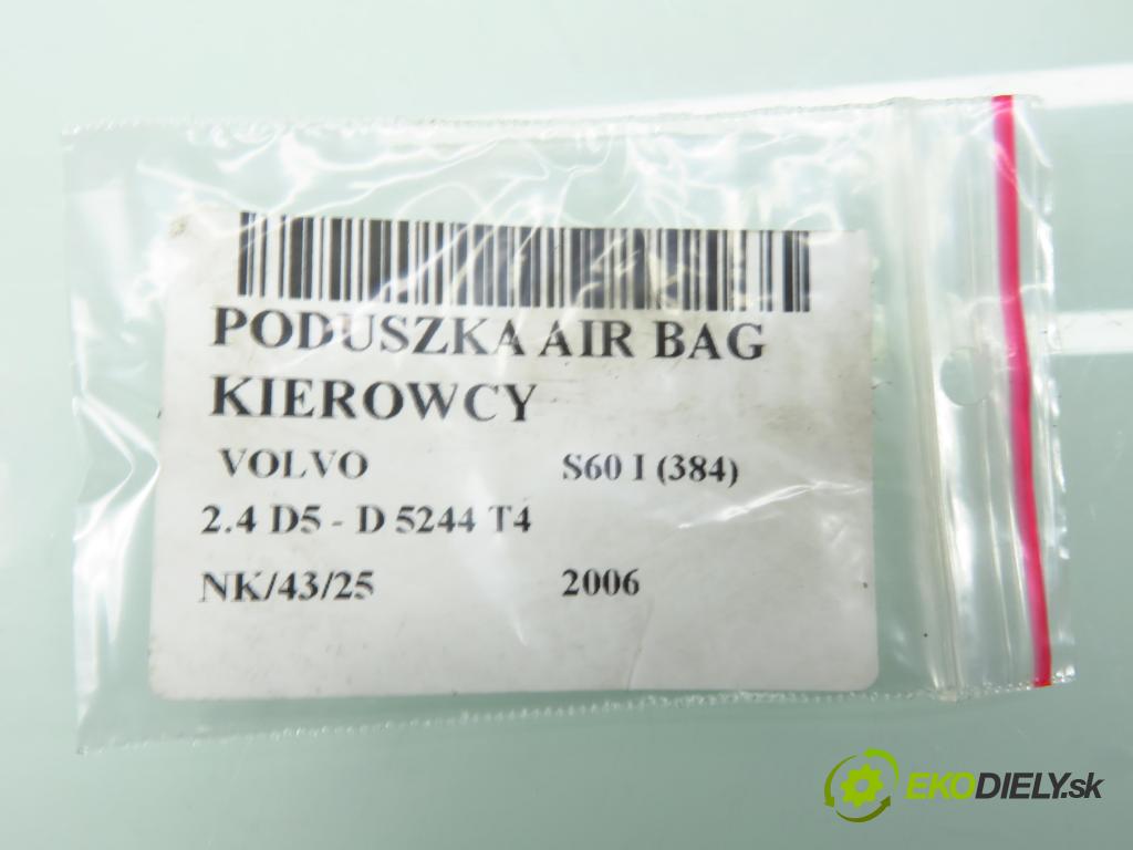 VOLVO S60 I (384) SEDAN 2006 136,00 2.4 D5 - D 5244 T4 2400,00 AirBag air BAG volantu 30754311