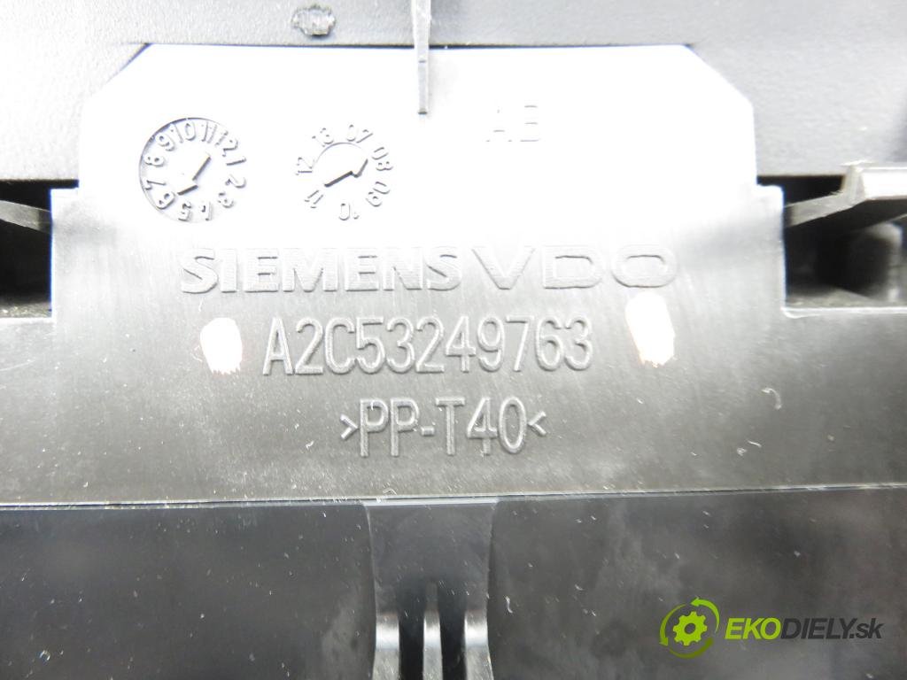 SKODA SUPERB II (3T4) LIFTBACK 2009 118,00 1.8 TSI - BZB 1798,00 prístrojovka elektrický 3T1920840B ; A2C53249763 ; V0015000