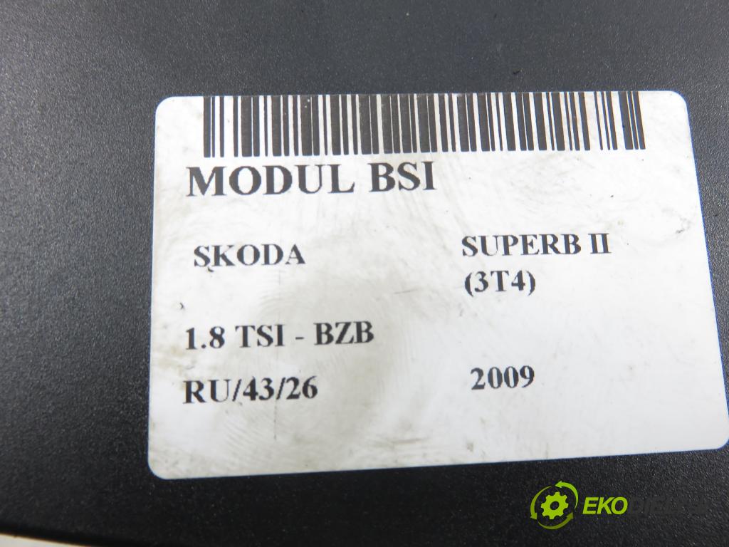 SKODA SUPERB II (3T4) LIFTBACK 2009 118,00 1.8 TSI - BZB 1798,00 MODUL BSI 1K0937087A