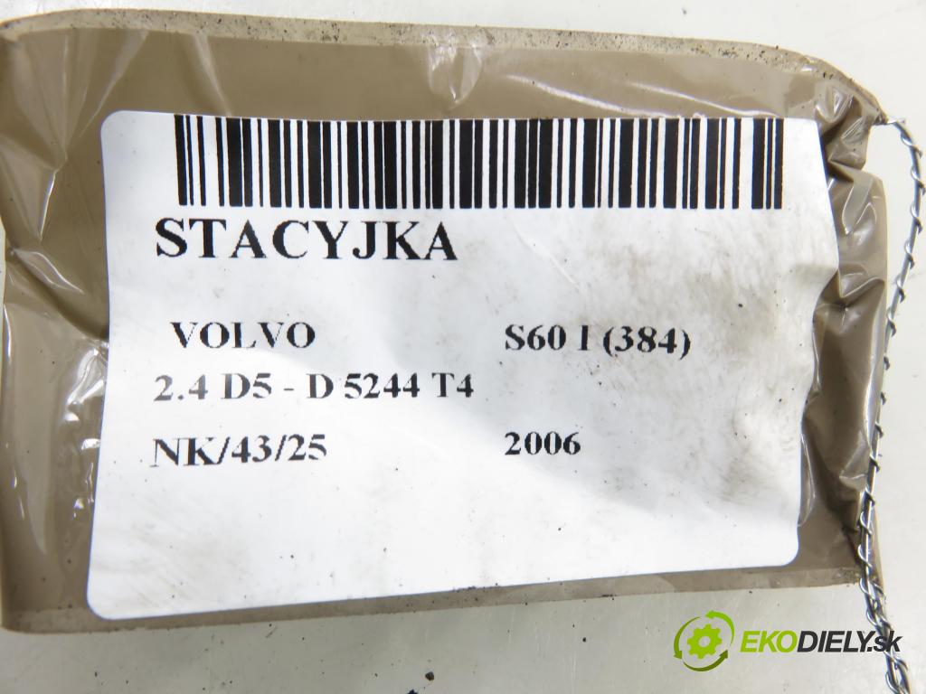 VOLVO S60 I (384) SEDAN 2006 136,00 2.4 D5 - D 5244 T4 2400,00 spinačka 8626324 ; 8621509 (Spínacia skrinka)