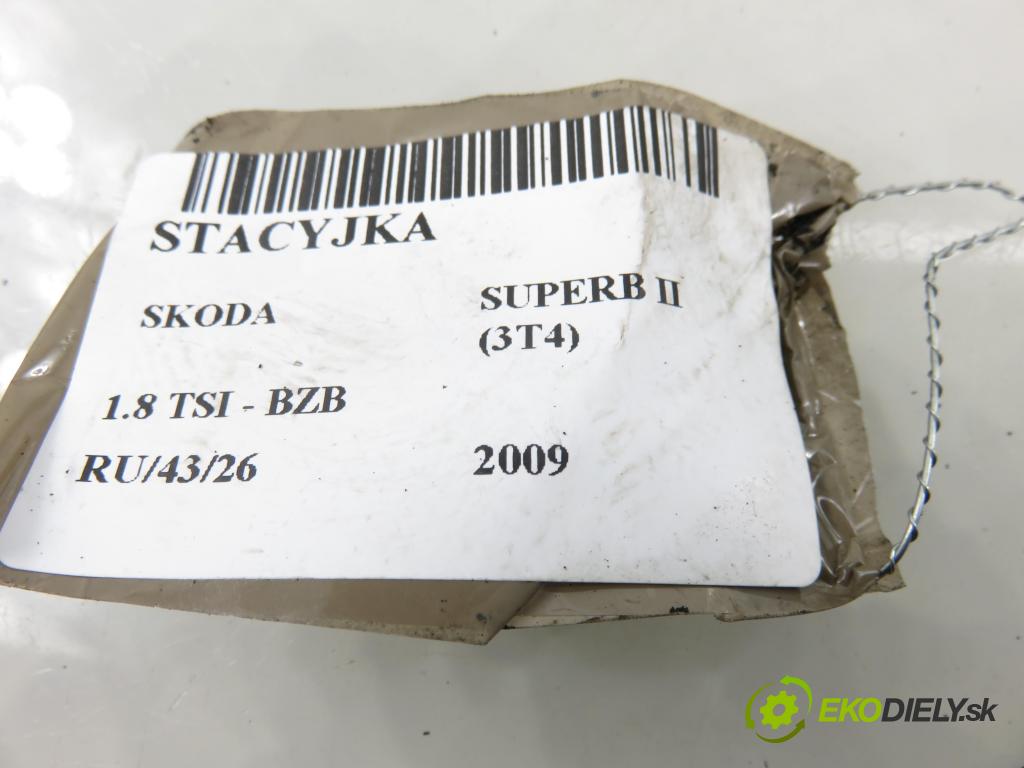 SKODA SUPERB II (3T4) LIFTBACK 2009 118,00 1.8 TSI - BZB 1798,00 spinačka 1K0905851B (Spínacia skrinka)