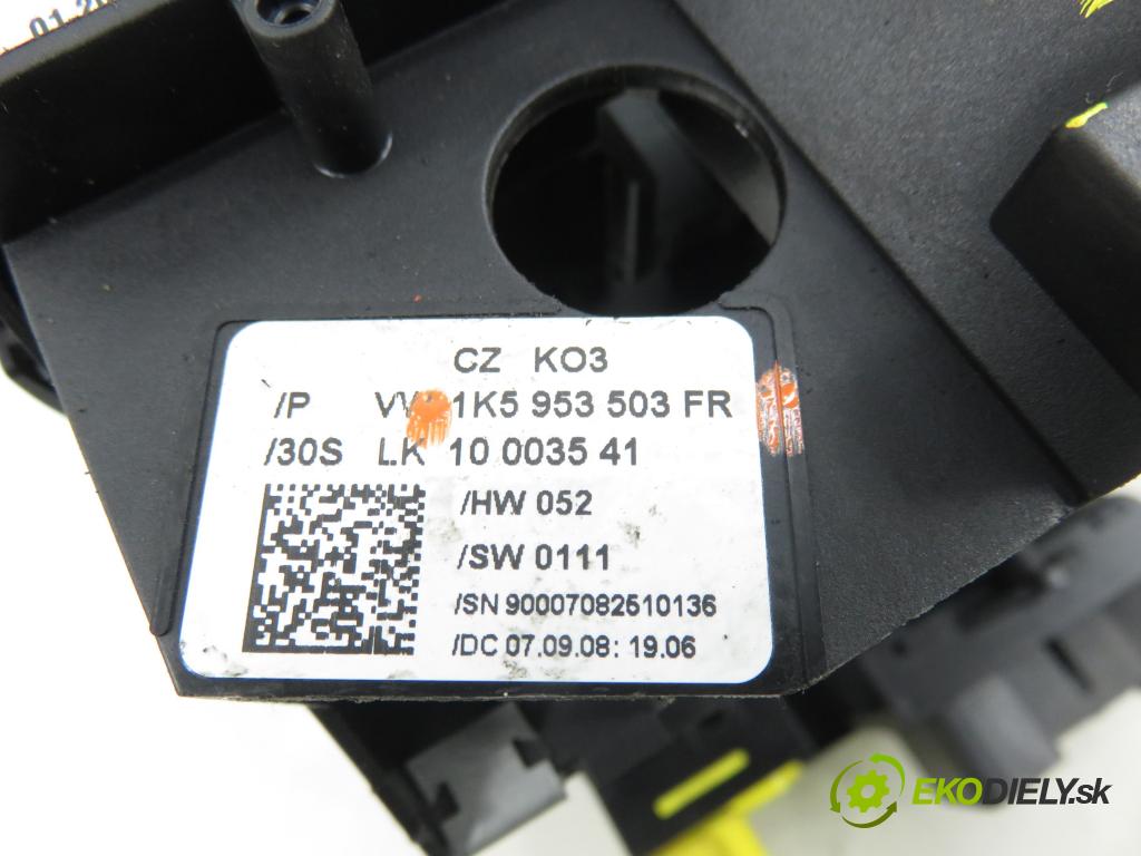 SKODA SUPERB II (3T4) SEDAN 2009 118,00 1.8 TSI - BZB 1798,00 PAKA/ŘAZENÍ/SADA: 1K5953503FR ; 1K0953519L ; 1K0953549CP