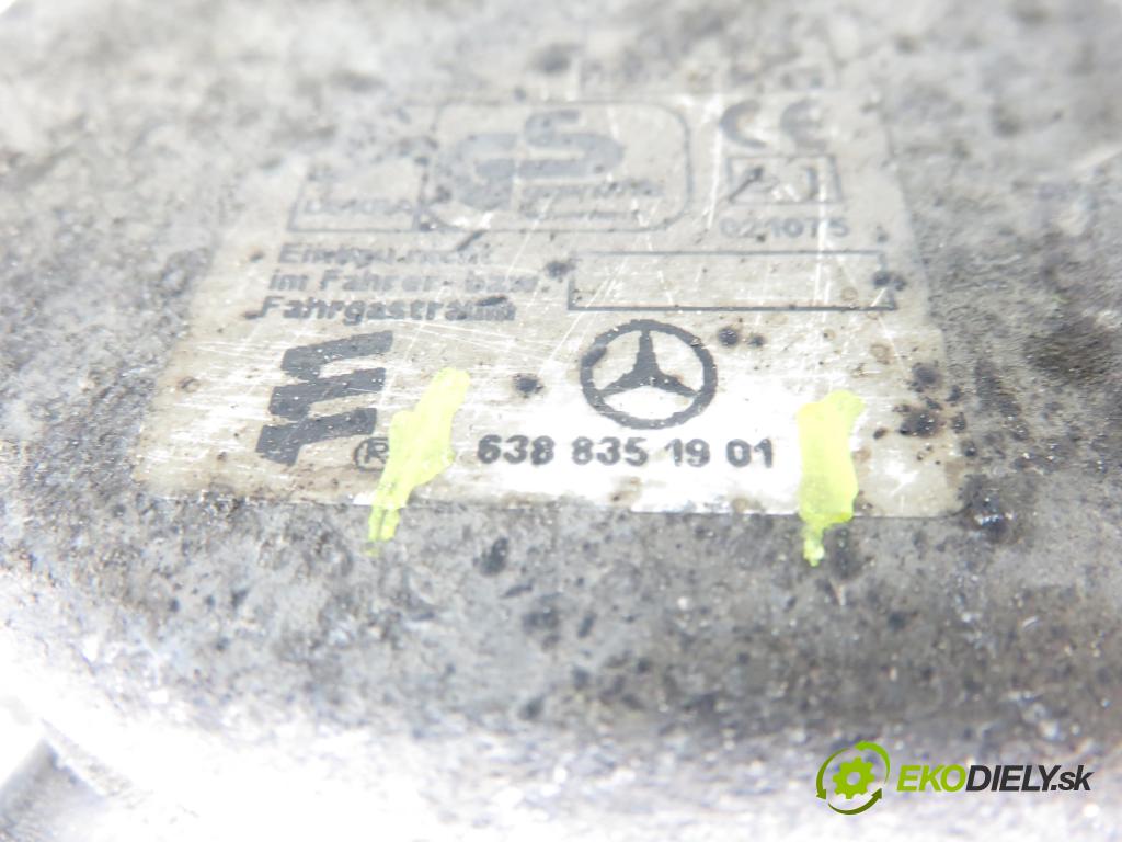 MERCEDES-BENZ VITO Autobus (638) BUS 2001 60,00 108 CDI 2.2 (638.194) - OM 611A (60 KW CDI) 2151,00 Webasto 6388351901 (Webasto (nezávislé topení))