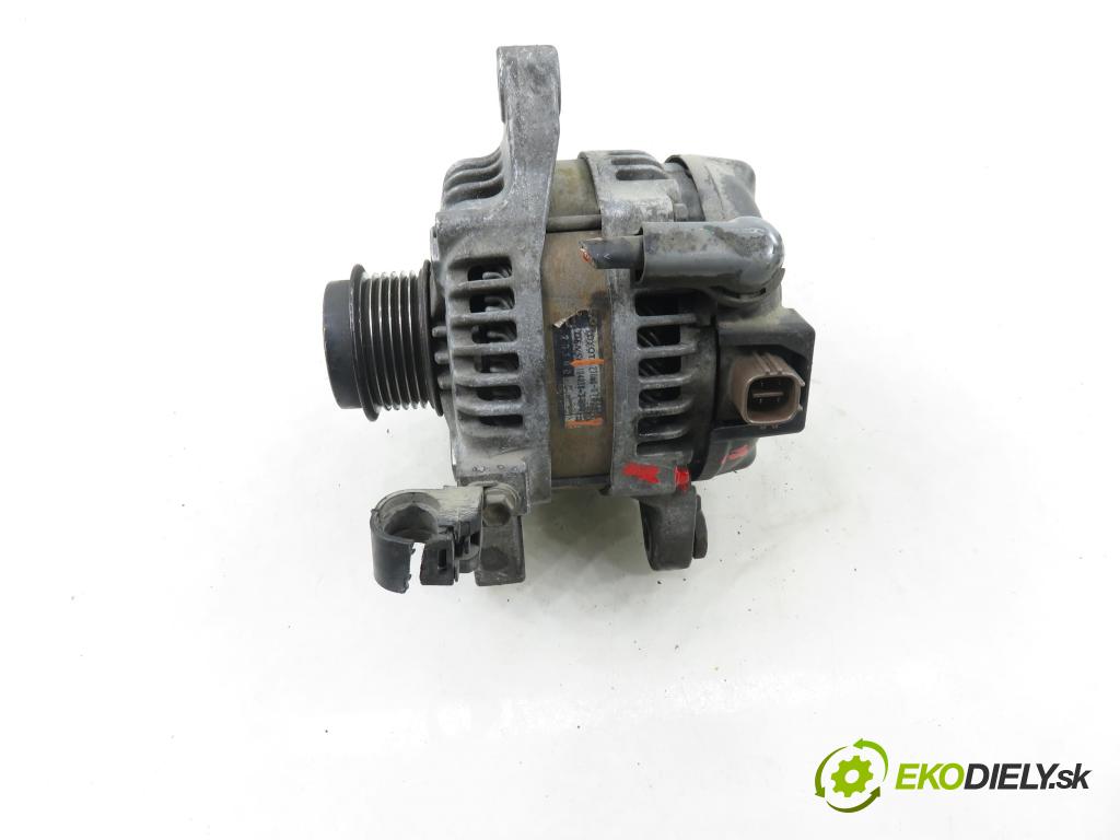 TOYOTA AURIS (_E15_) HB 2007 91,00 1.6 Dual-VVTi 124 - 1ZR-FE 1598,00 Alternátor 2706001020 ; 1042105360 (Alternátor)