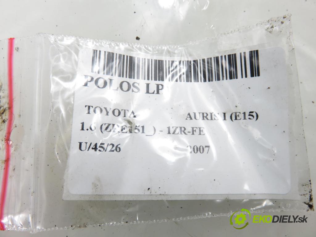 TOYOTA AURIS (_E15_) HB 2007 91,00 1.6 Dual-VVTi 124 - 1ZR-FE 1598,00 Poloos LP