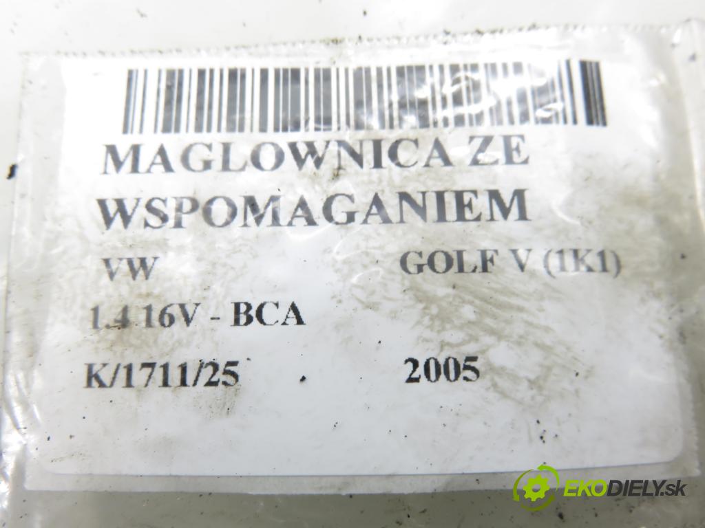 VW GOLF V (1K1) HB 2005 55,00 1.4 16V - BCA 1390,00 řízení ZE posilovačem 1K1423051BG ; 1K1909144G ; 7805277119