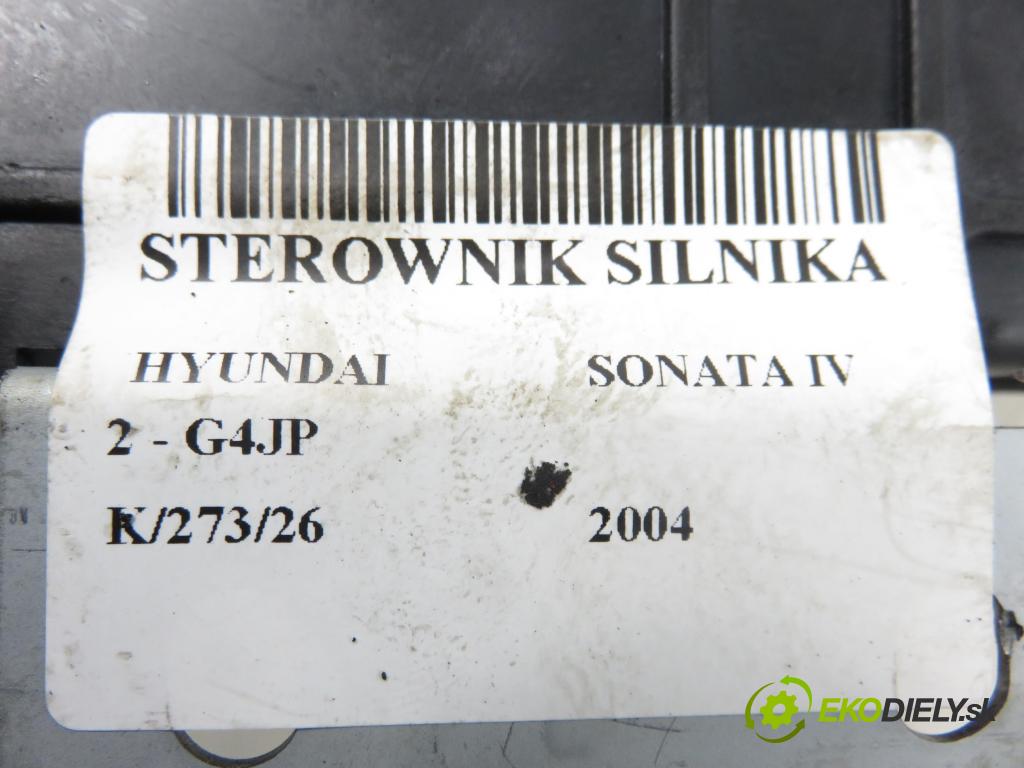 HYUNDAI SONATA IV (EF) SEDAN 2004 96,00 2.0 1997,00 řídící jednotka motora 3912238930