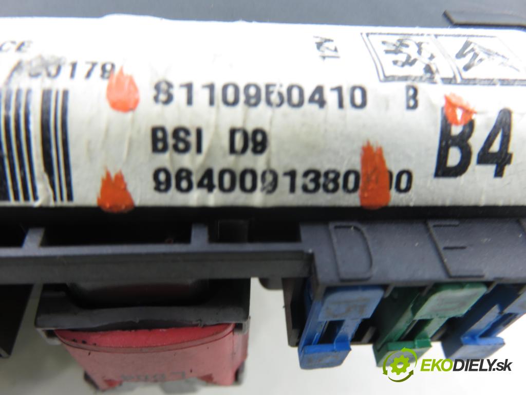 PEUGEOT 406 Break (8E/F) KOMBI 2001 80,00 2.0 HDI 110 - RHZ (DW10ATED) 1997,00 MODUL BSI S110950410 ; 9640091380
